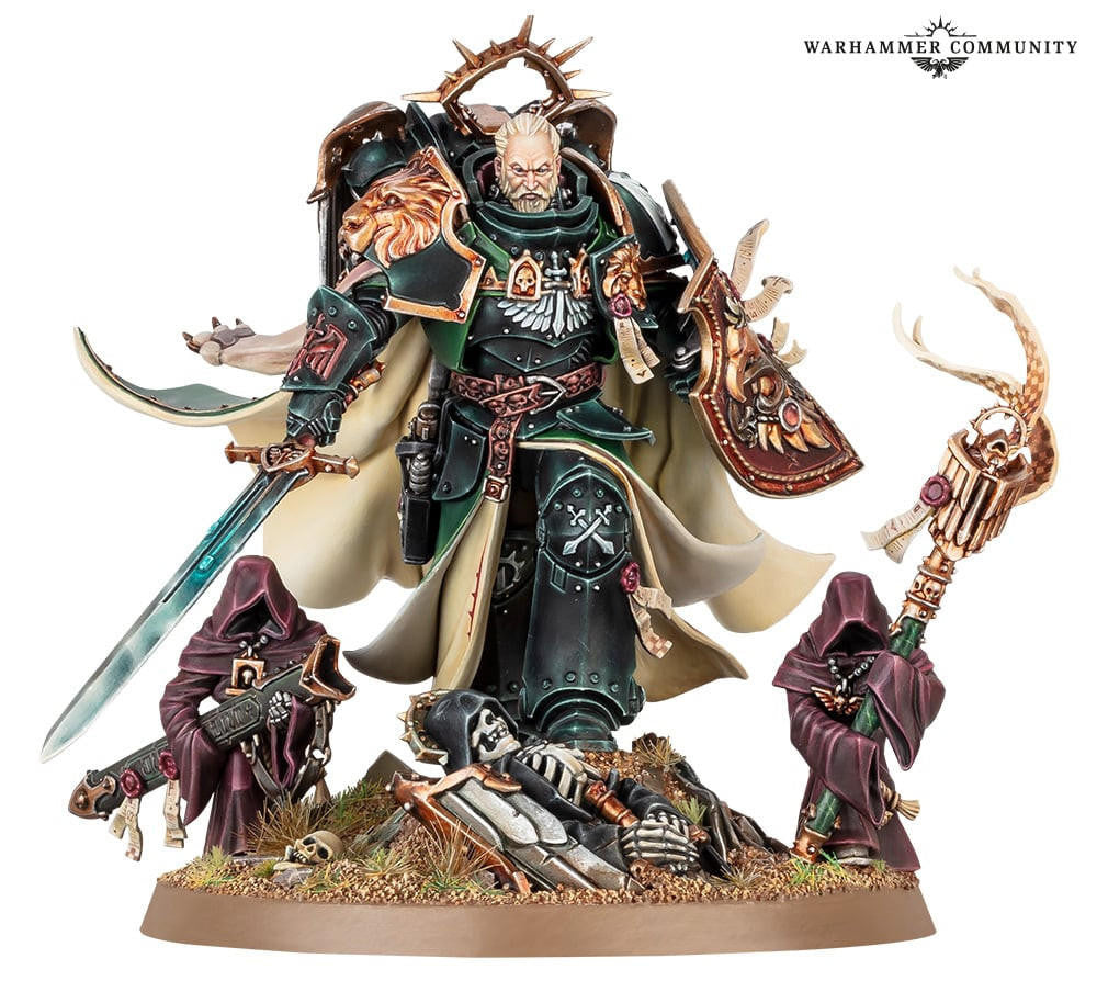 Games Workshop Dark Angels Lion El'Johnson